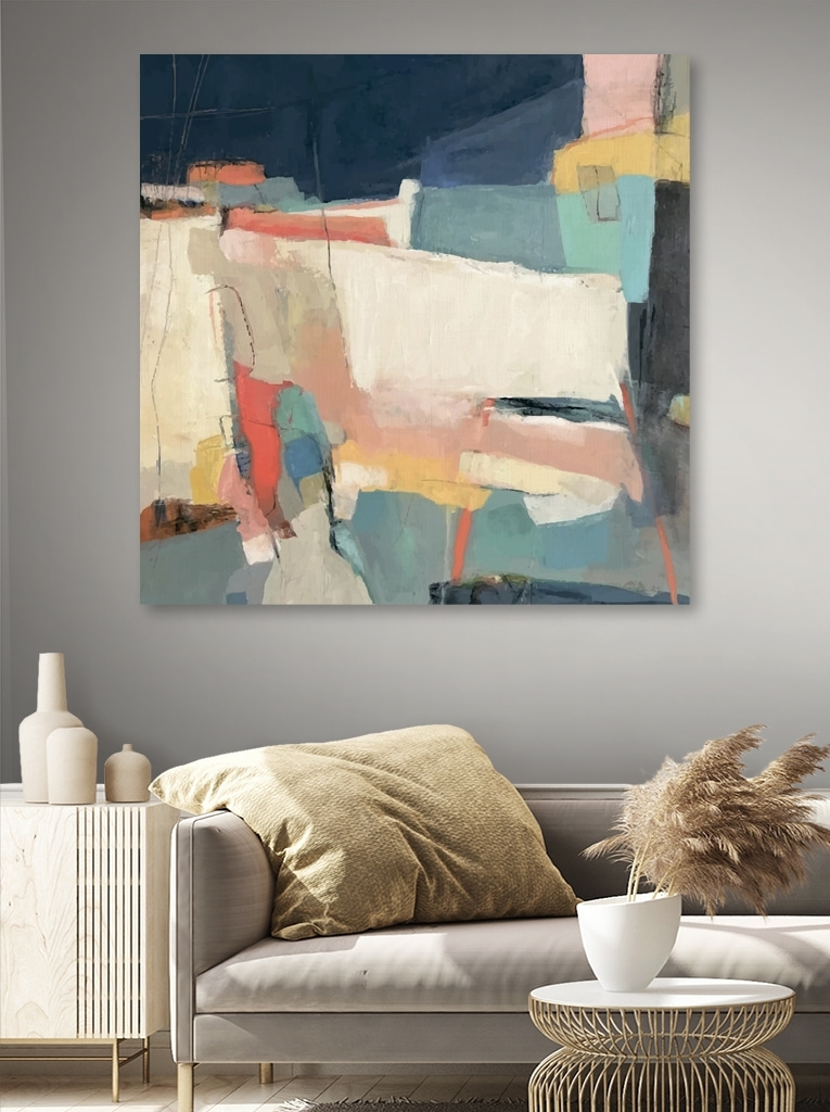 Losse blokken, zachte kleuren — interieur 5