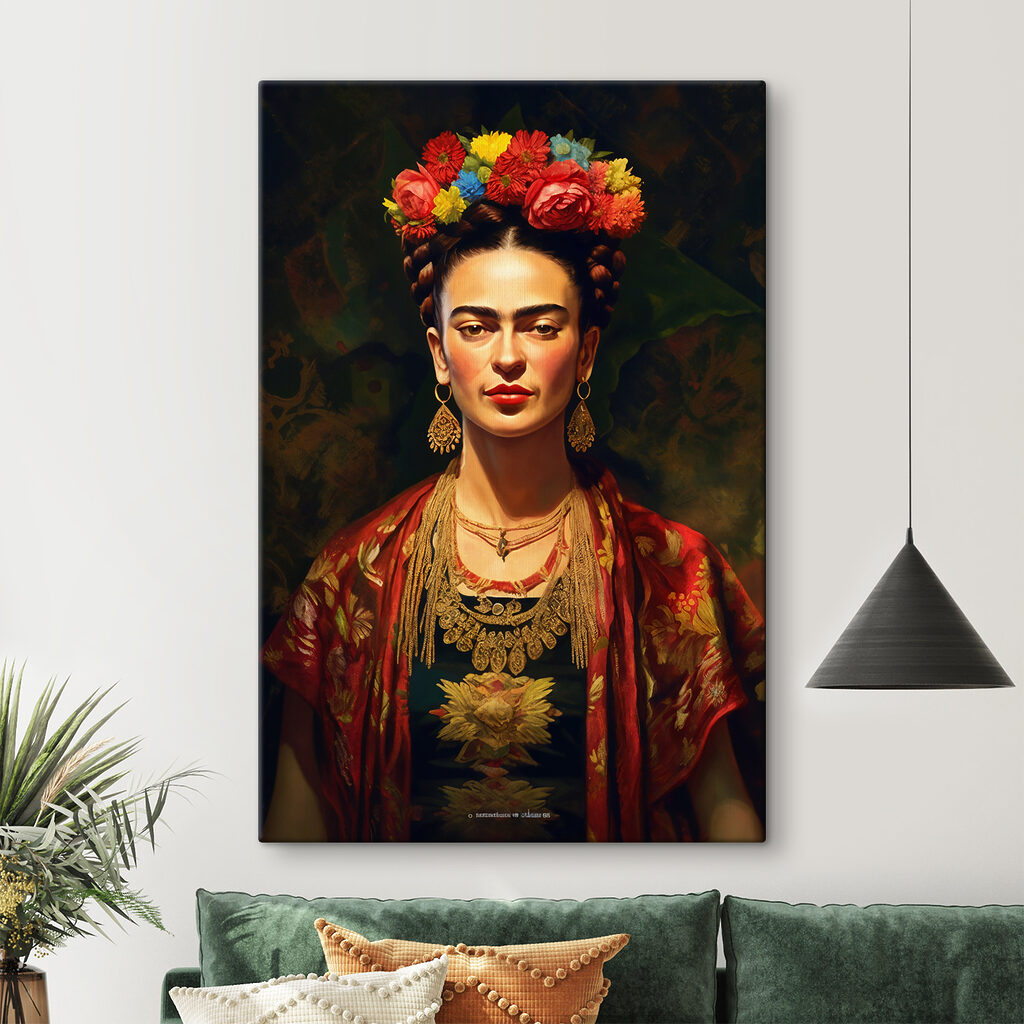Warme blik onder bloemen — interieur 5
