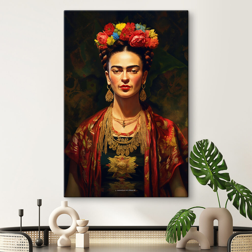 Warme blik onder bloemen — interieur 6