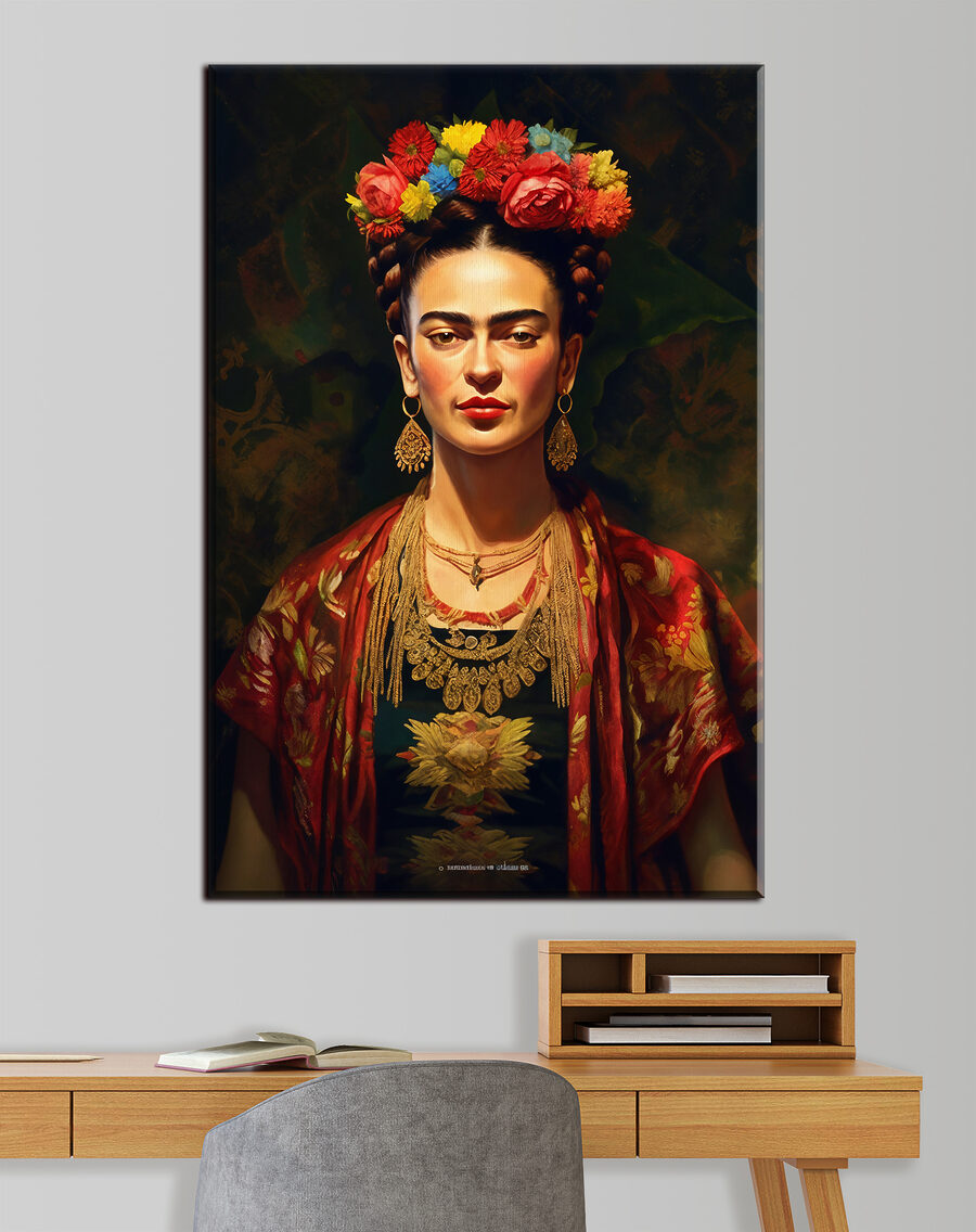 Warme blik onder bloemen — interieur 1