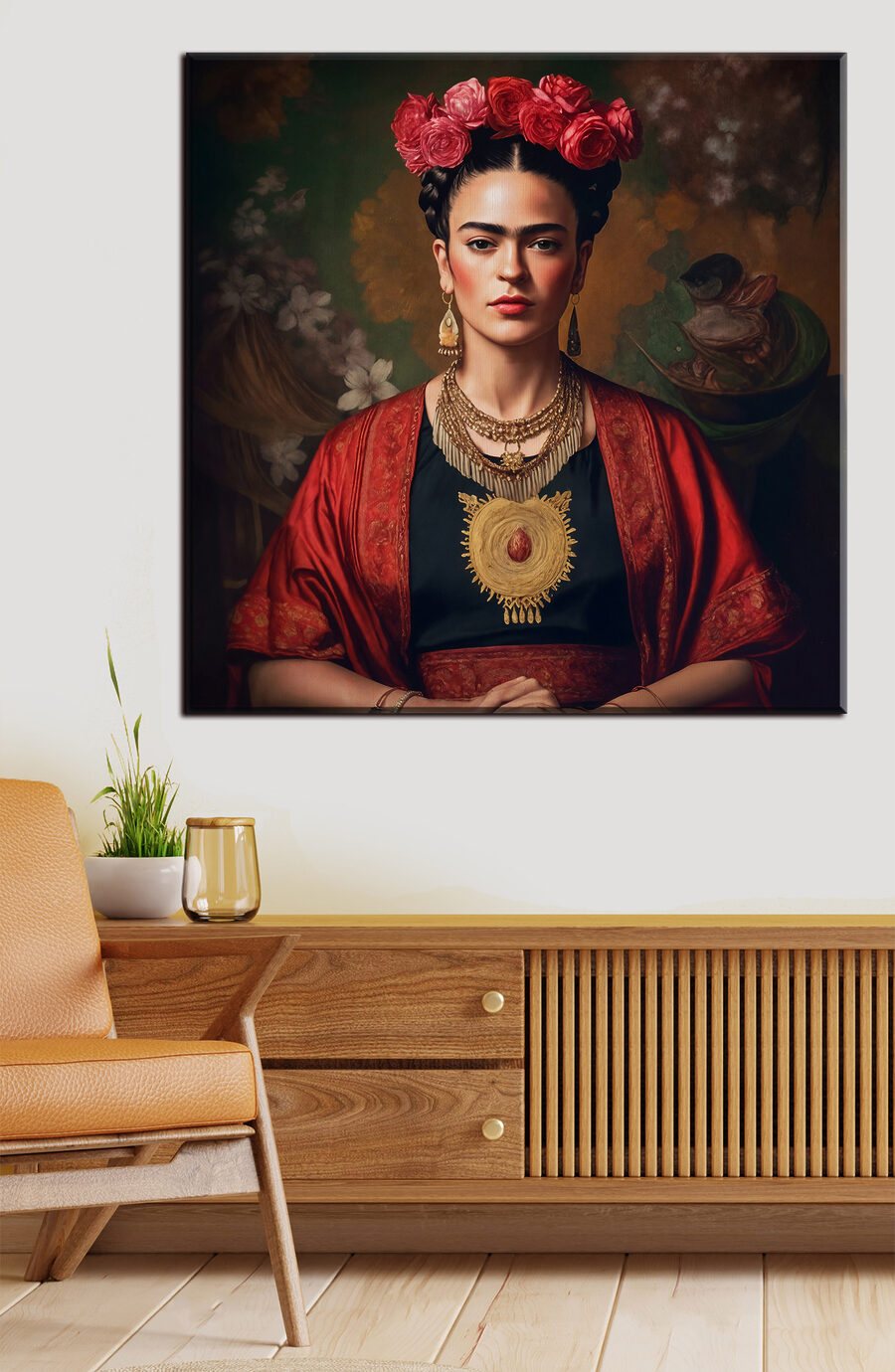 Een kroon van rozen — interieur 1