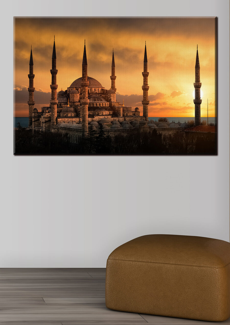 Minaretten in avondgloed — interieur 2