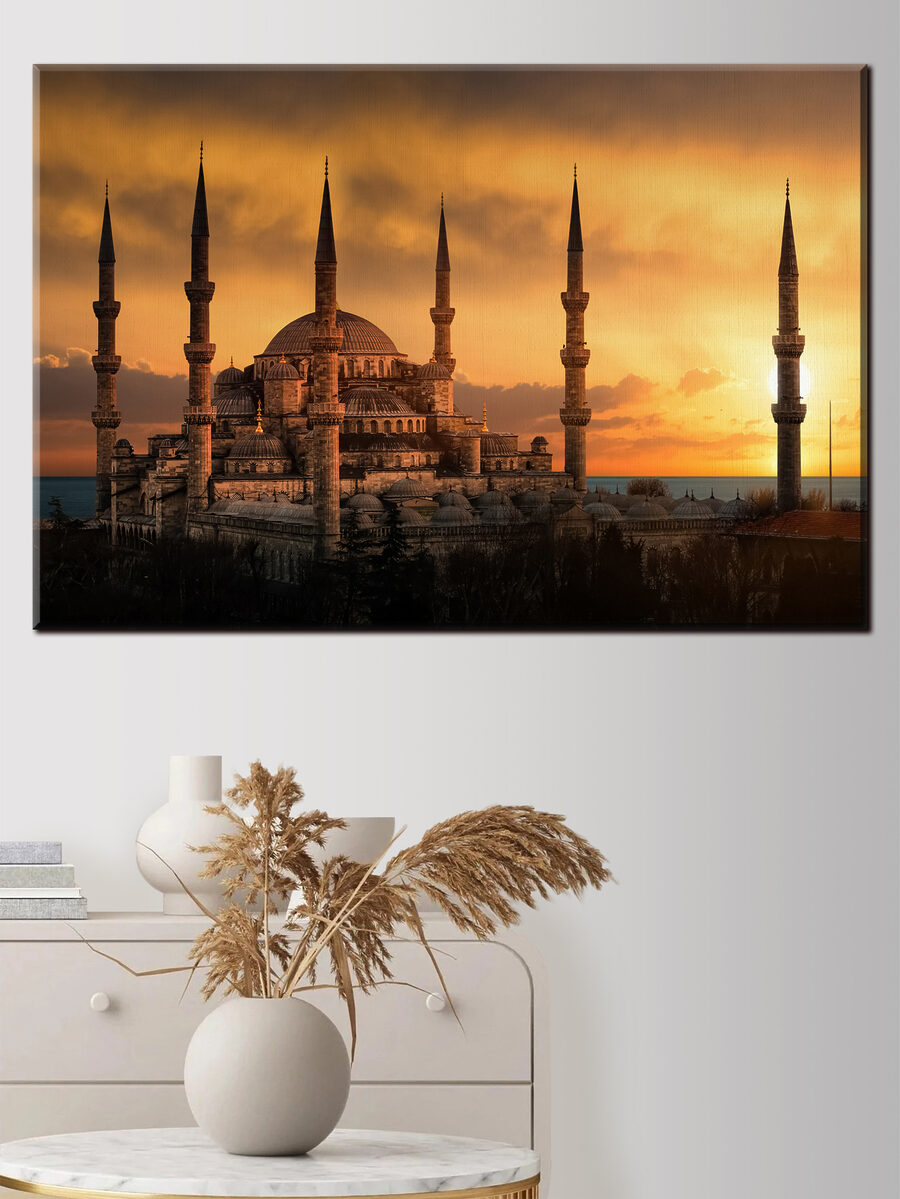 Minaretten in avondgloed — interieur 3