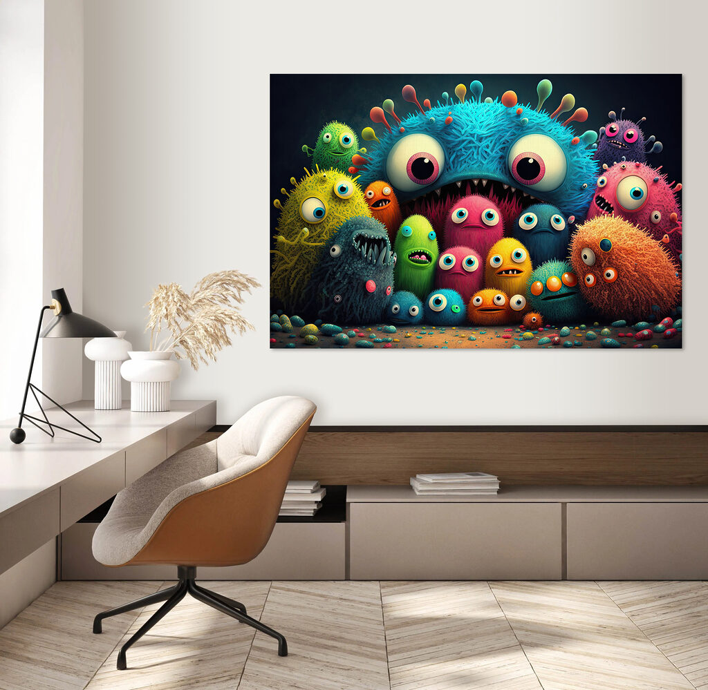 Een stel vrolijke monsters — interieur 2