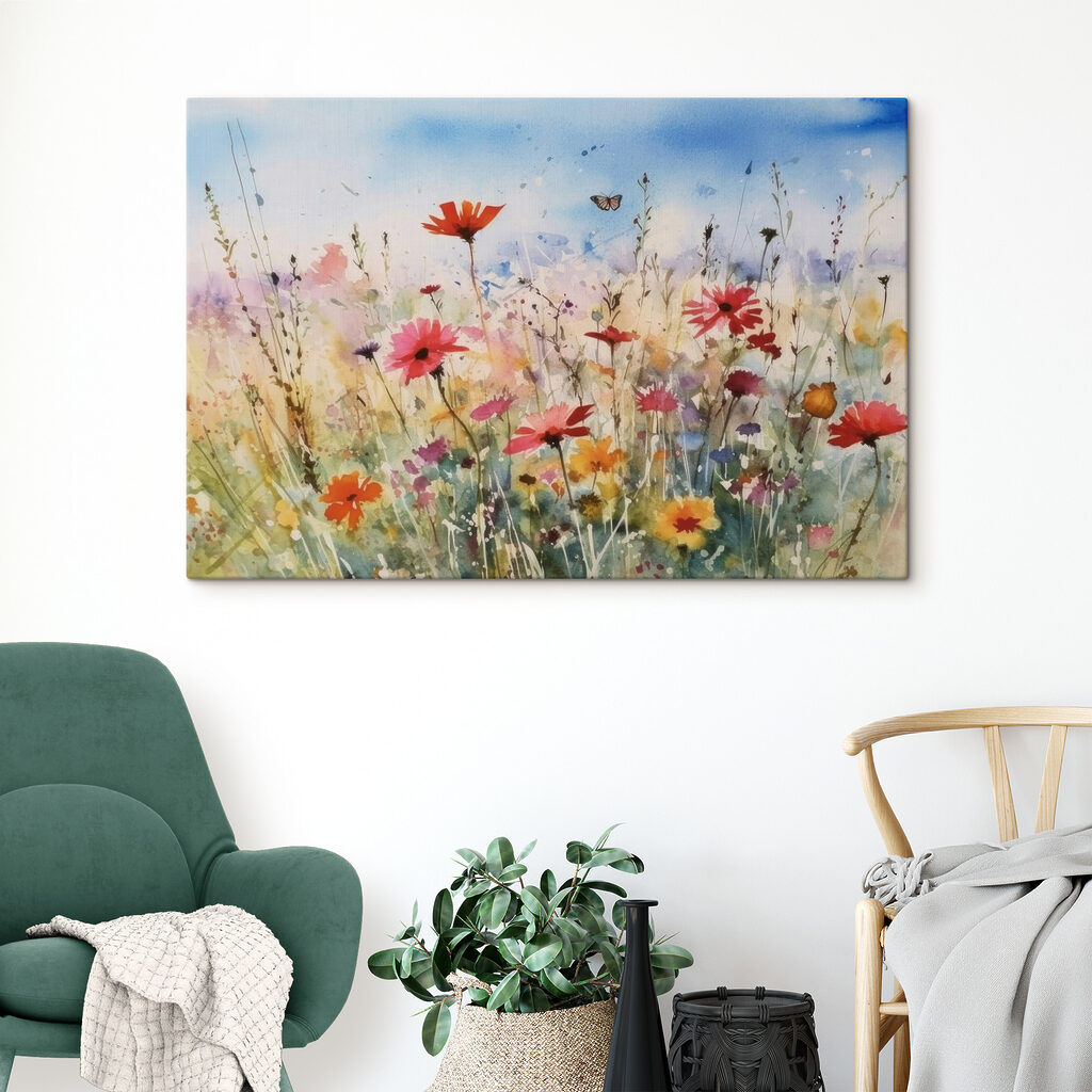 Vlinder boven de weide — interieur 3