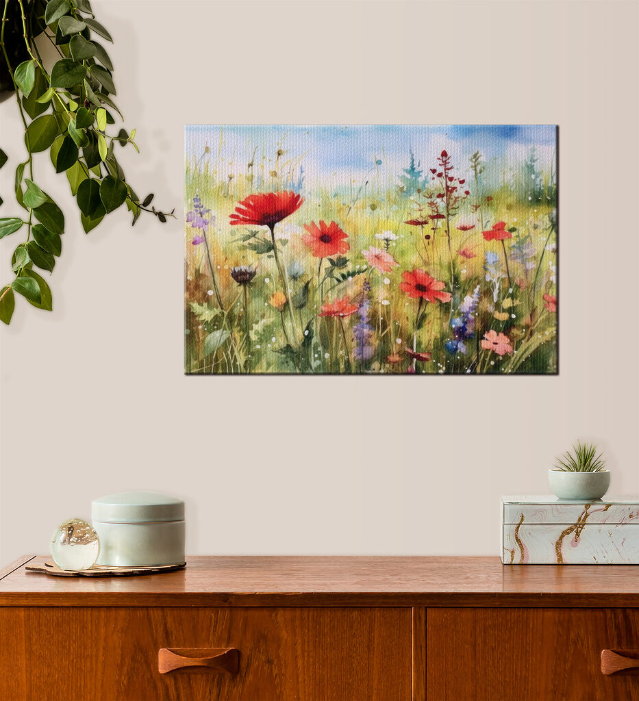 Een veld in bloei — interieur 2