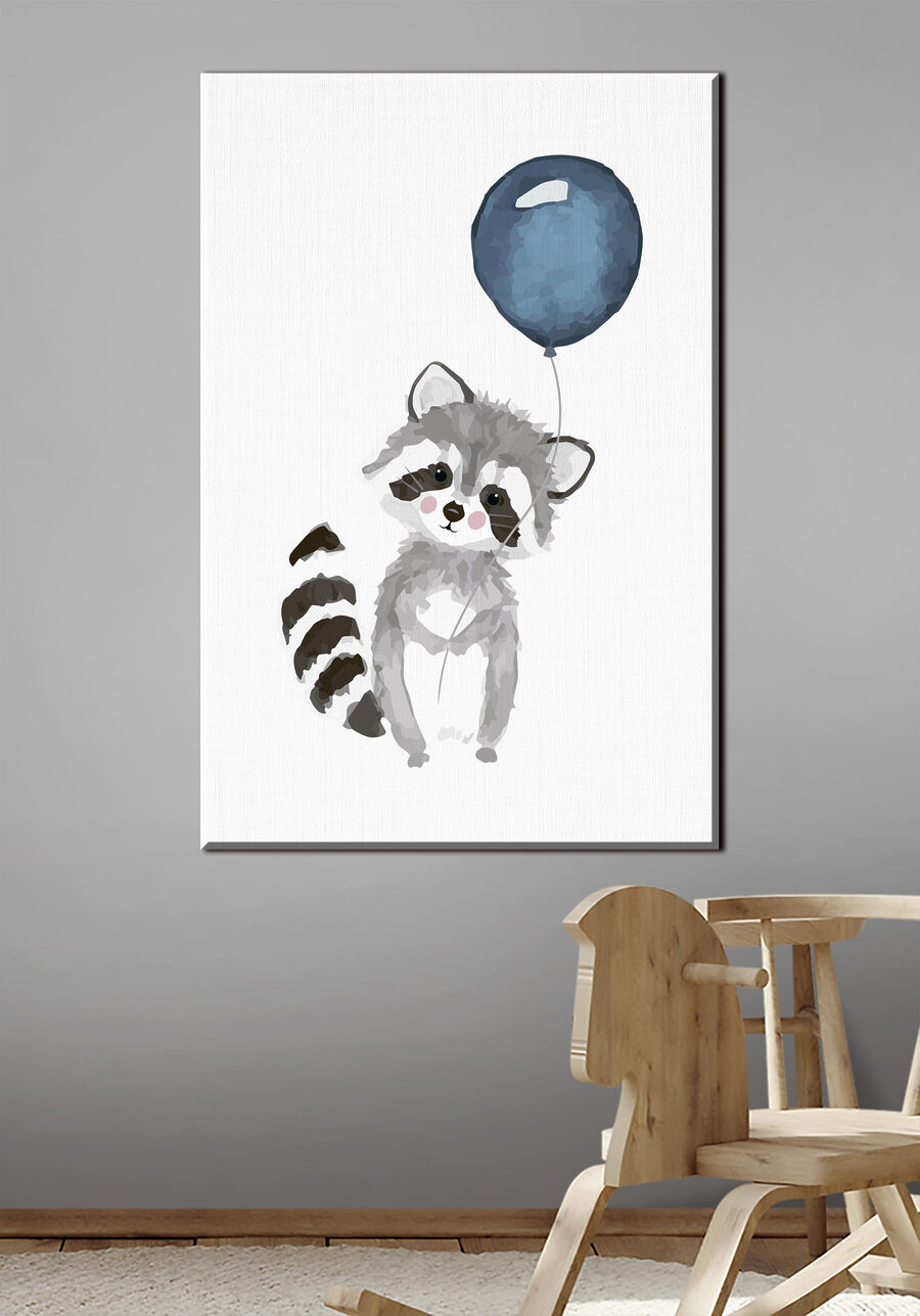 Wasbeertje met een ballon — interieur 2