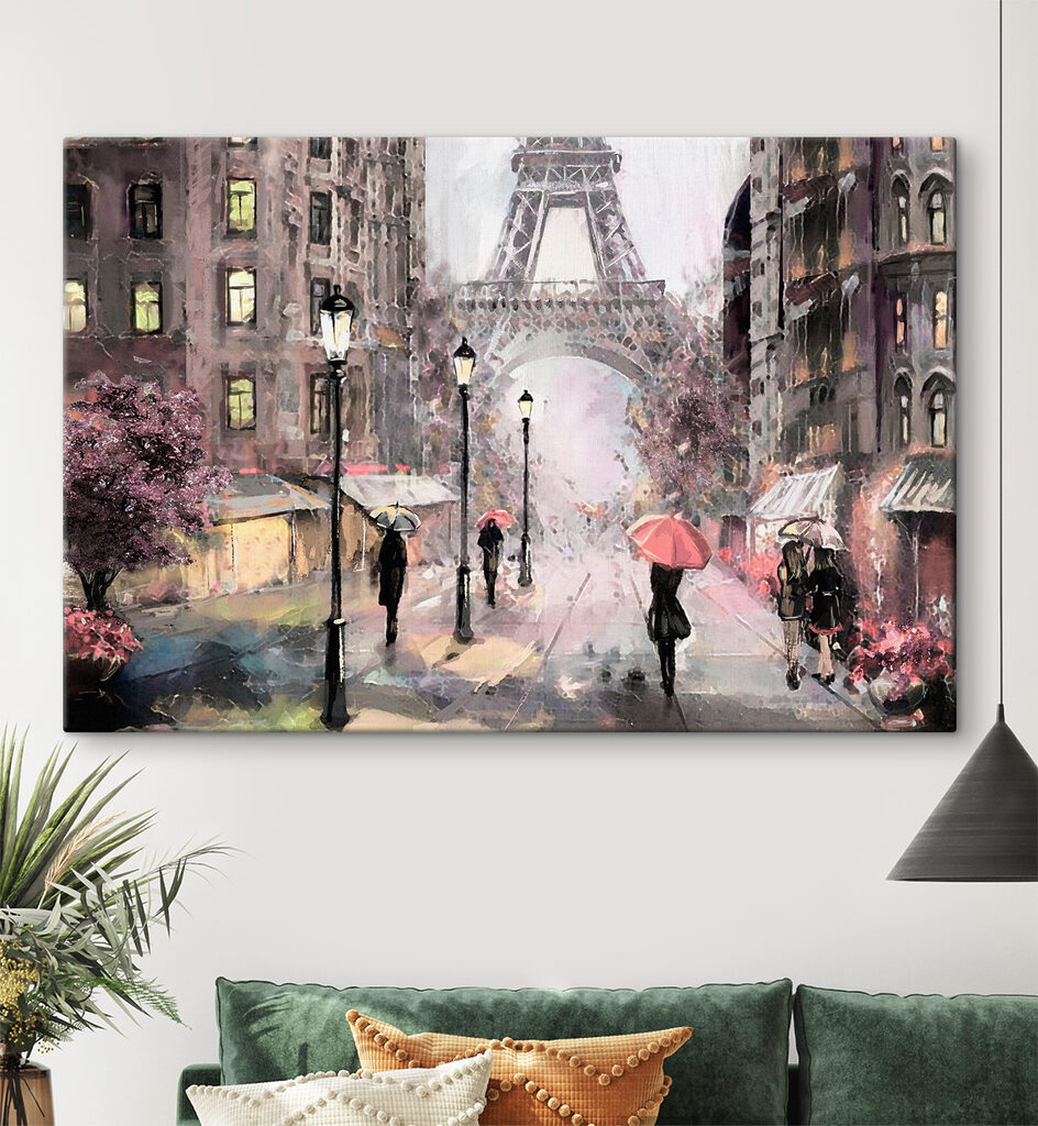 Paraplu's onder de Eiffeltoren — interieur 4