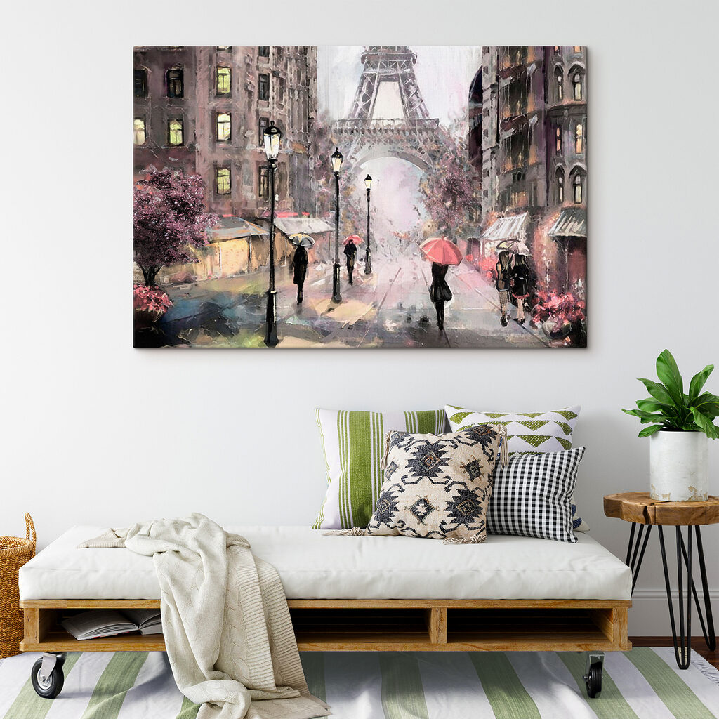 Paraplu's onder de Eiffeltoren — interieur 5