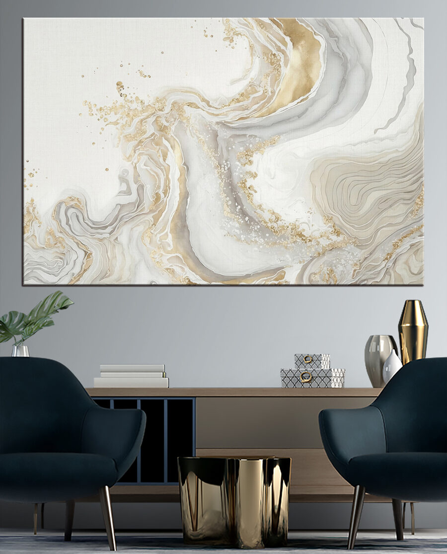 Lagen met gouden spatten — interieur 2