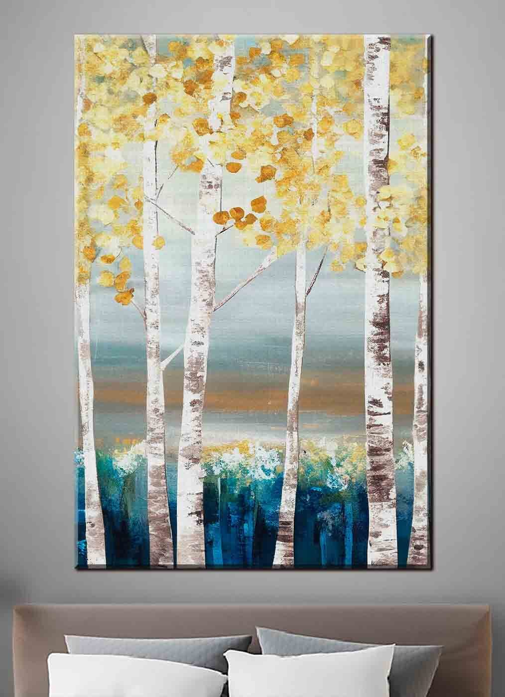 Berken met gele bladeren — interieur 3