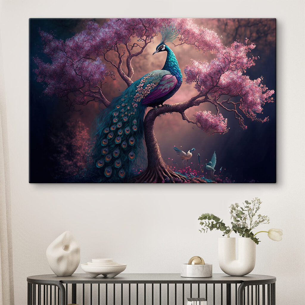 Een pauw op een boom — interieur 3