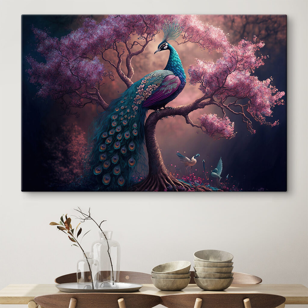 Een pauw op een boom — interieur 5