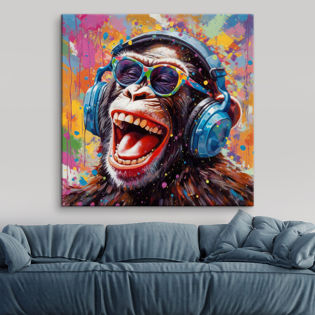 Een aap lacht mee — interieur 3