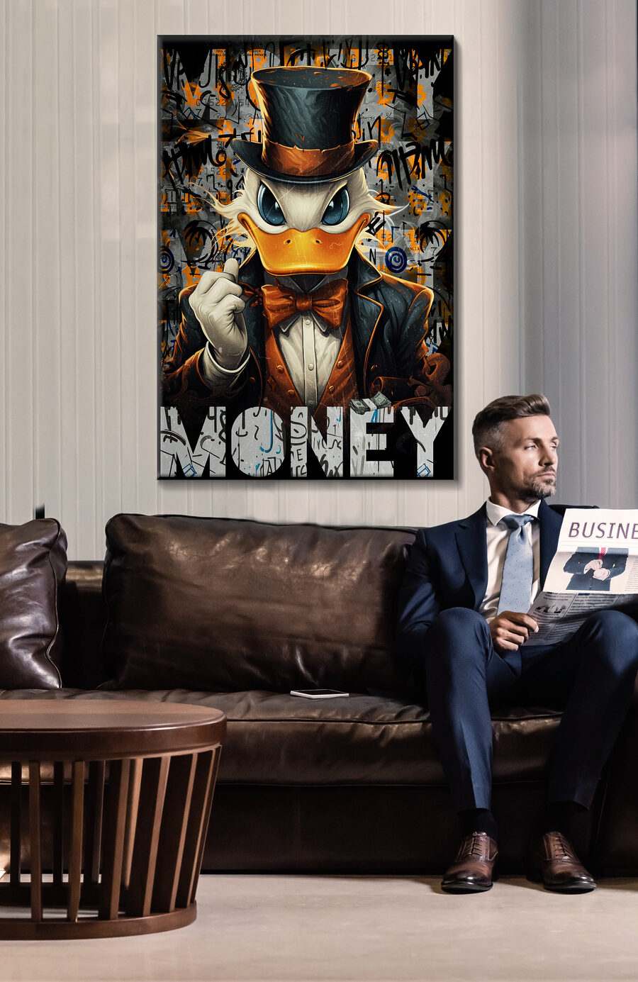 Eend met hoge hoed — interieur 3