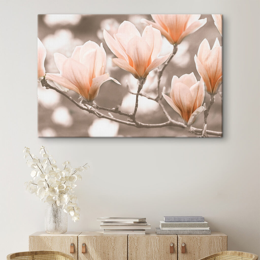 Bloesem langs zachte takken — interieur 2