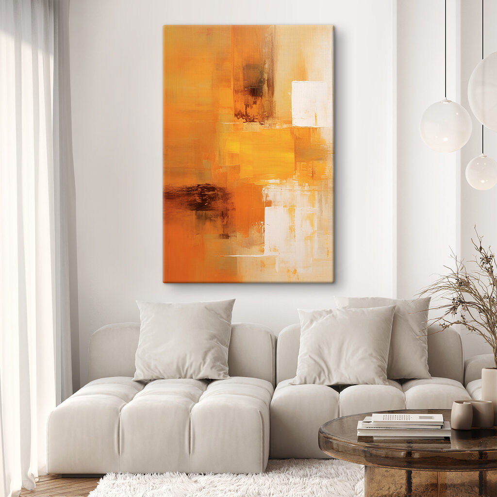 Oker in stille blokken — interieur 1
