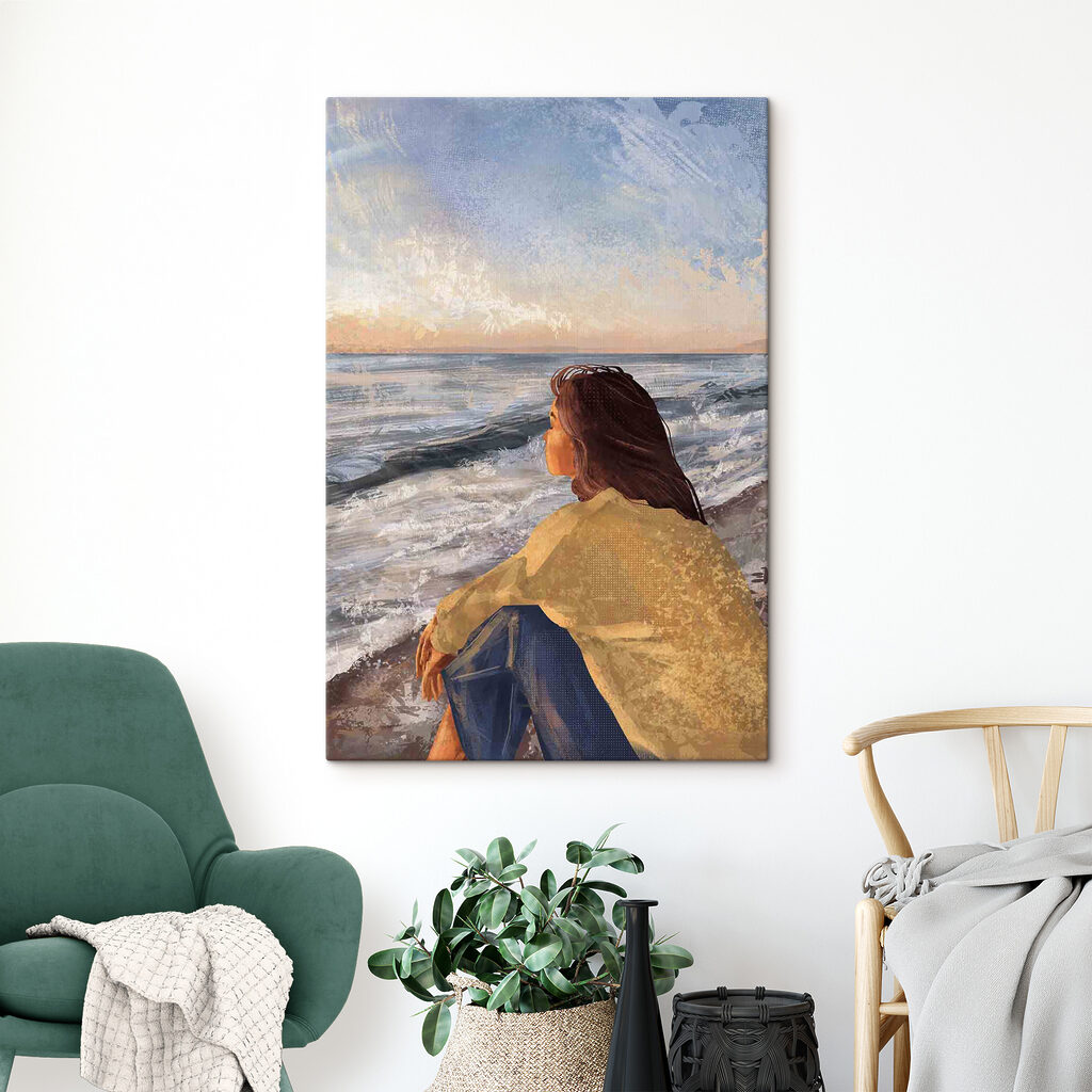 Even zitten aan zee — interieur 4
