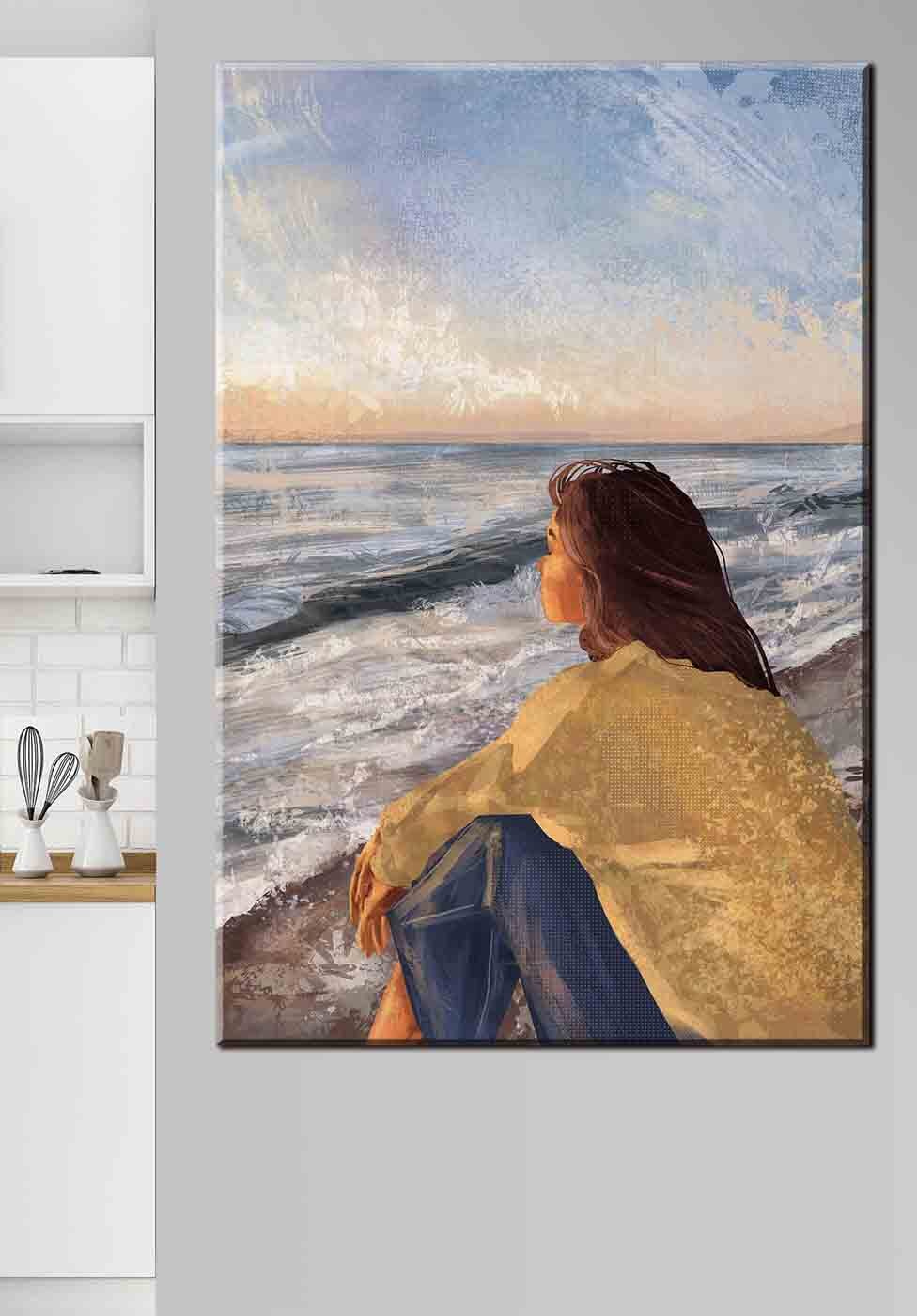 Even zitten aan zee — interieur 1