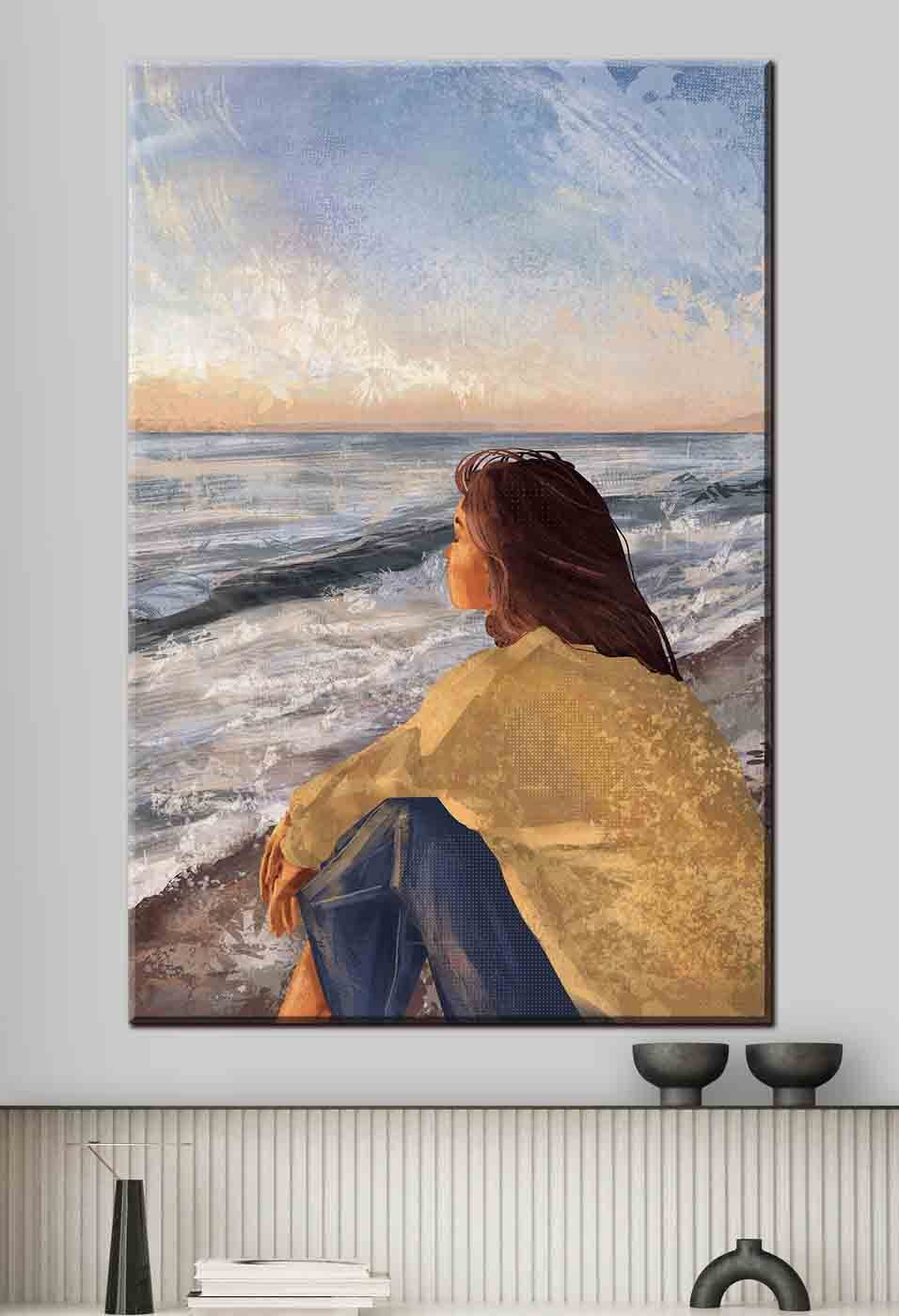Even zitten aan zee — interieur 3