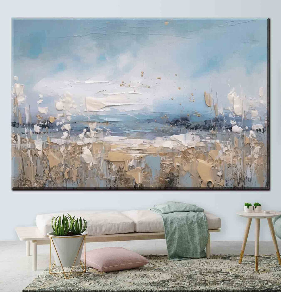 Een zee van penseelsporen — interieur 2