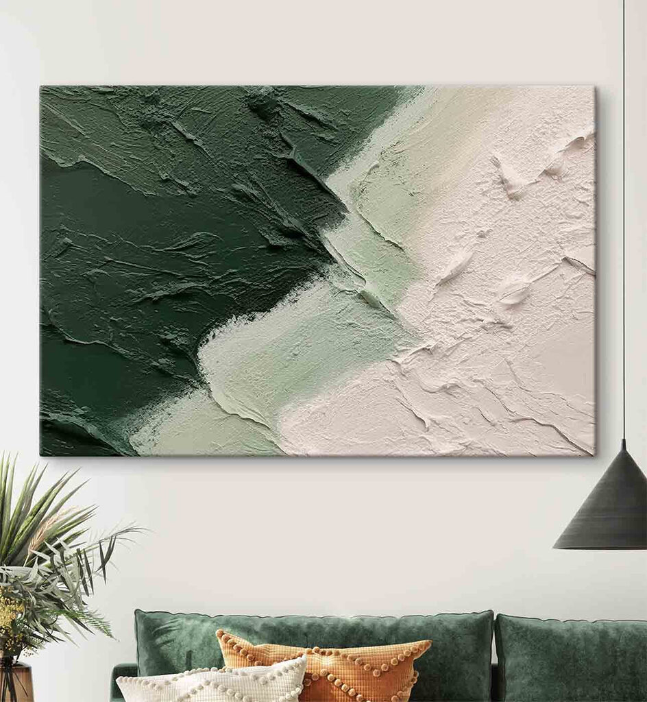 Groene streken raken wit — interieur 2