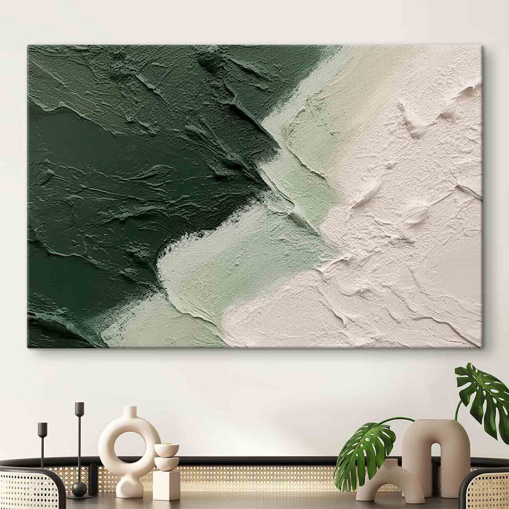 Groene streken raken wit — interieur 1