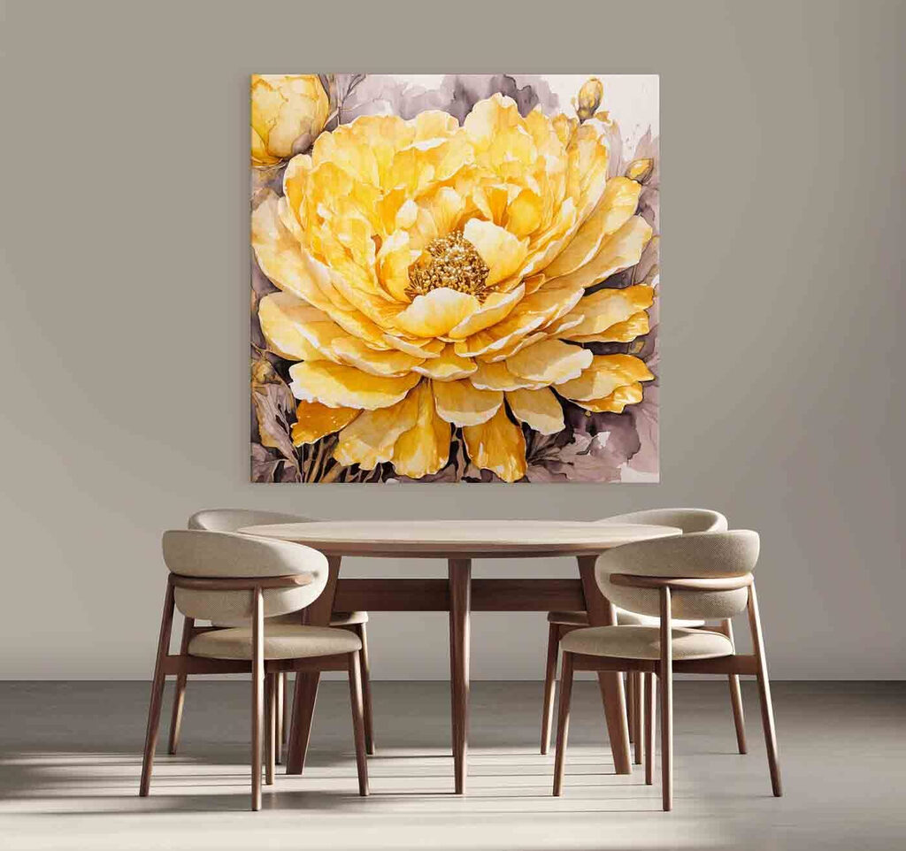 Een grote gele bloei — interieur 3