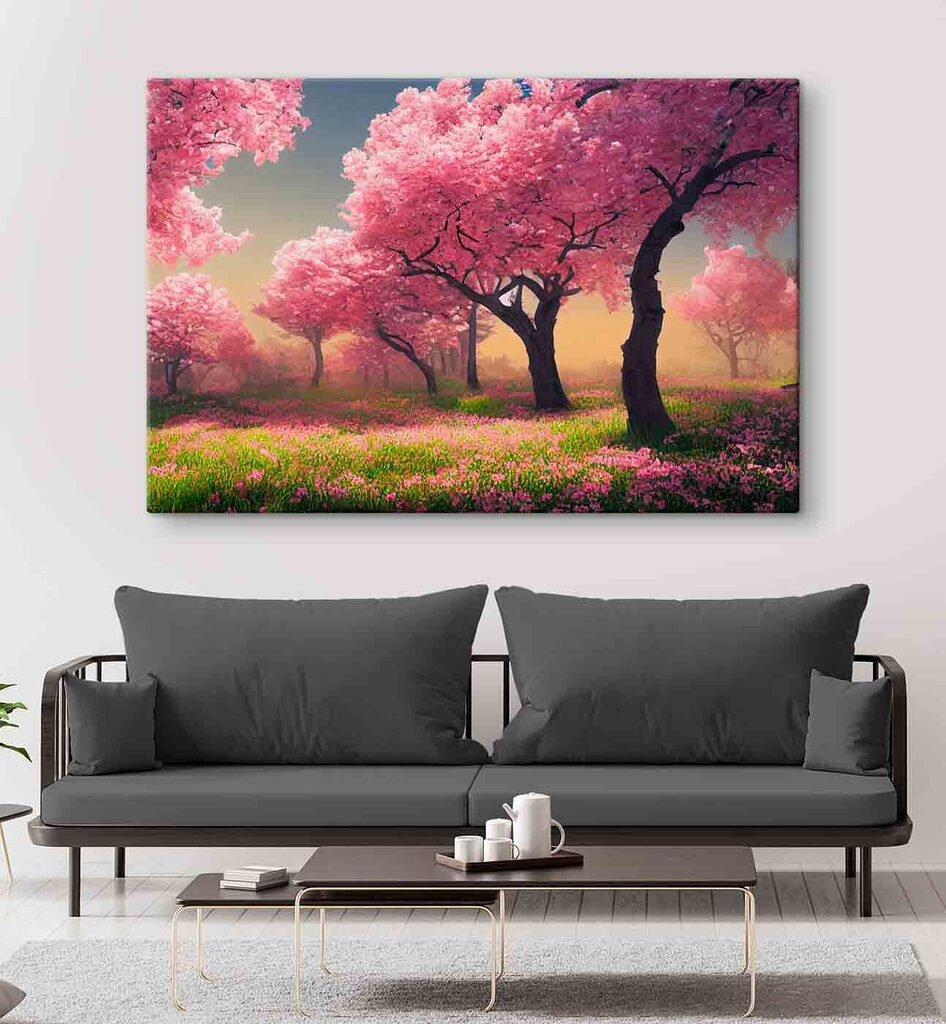 Onder roze bomen — interieur 3