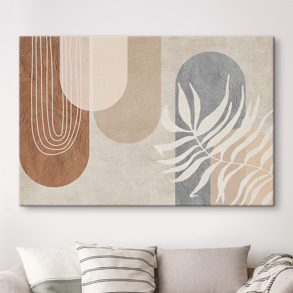 Blad naast fijne bogen — interieur 4
