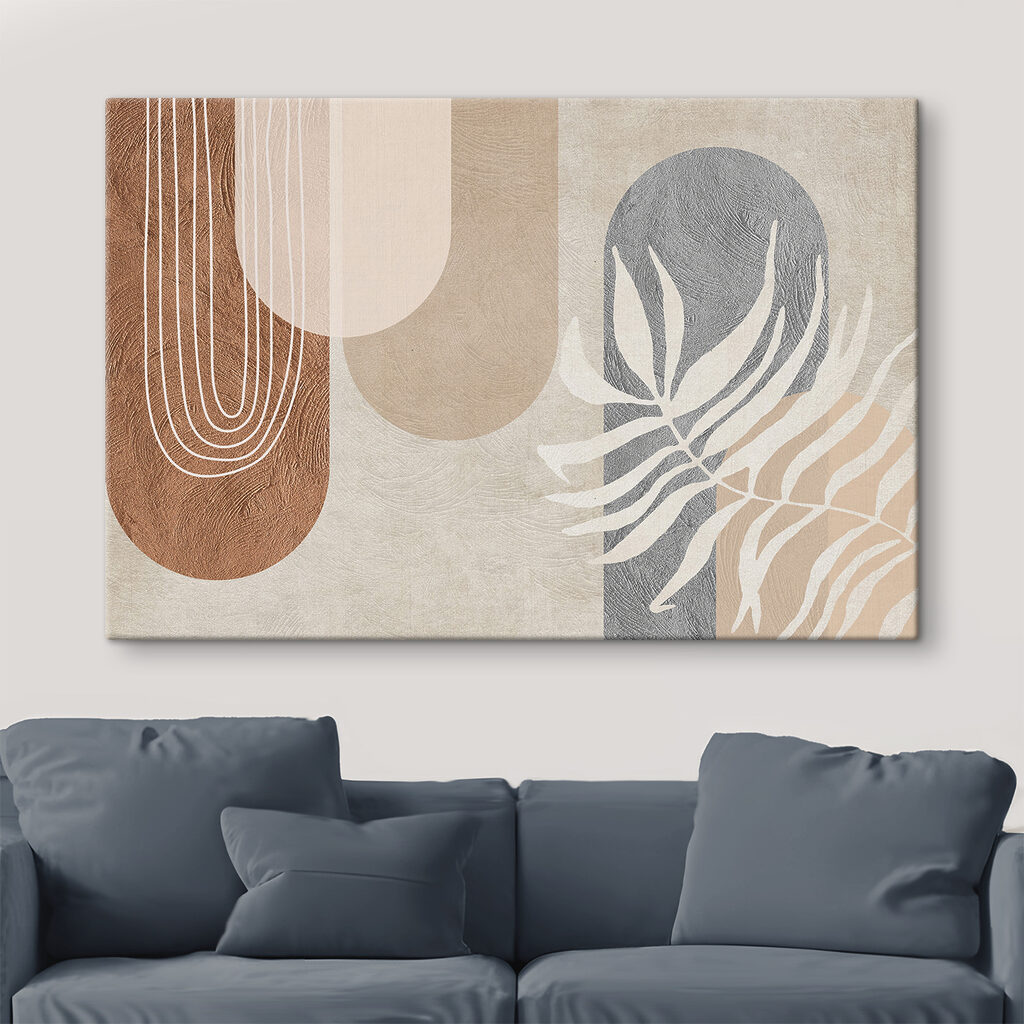 Blad naast fijne bogen — interieur 7