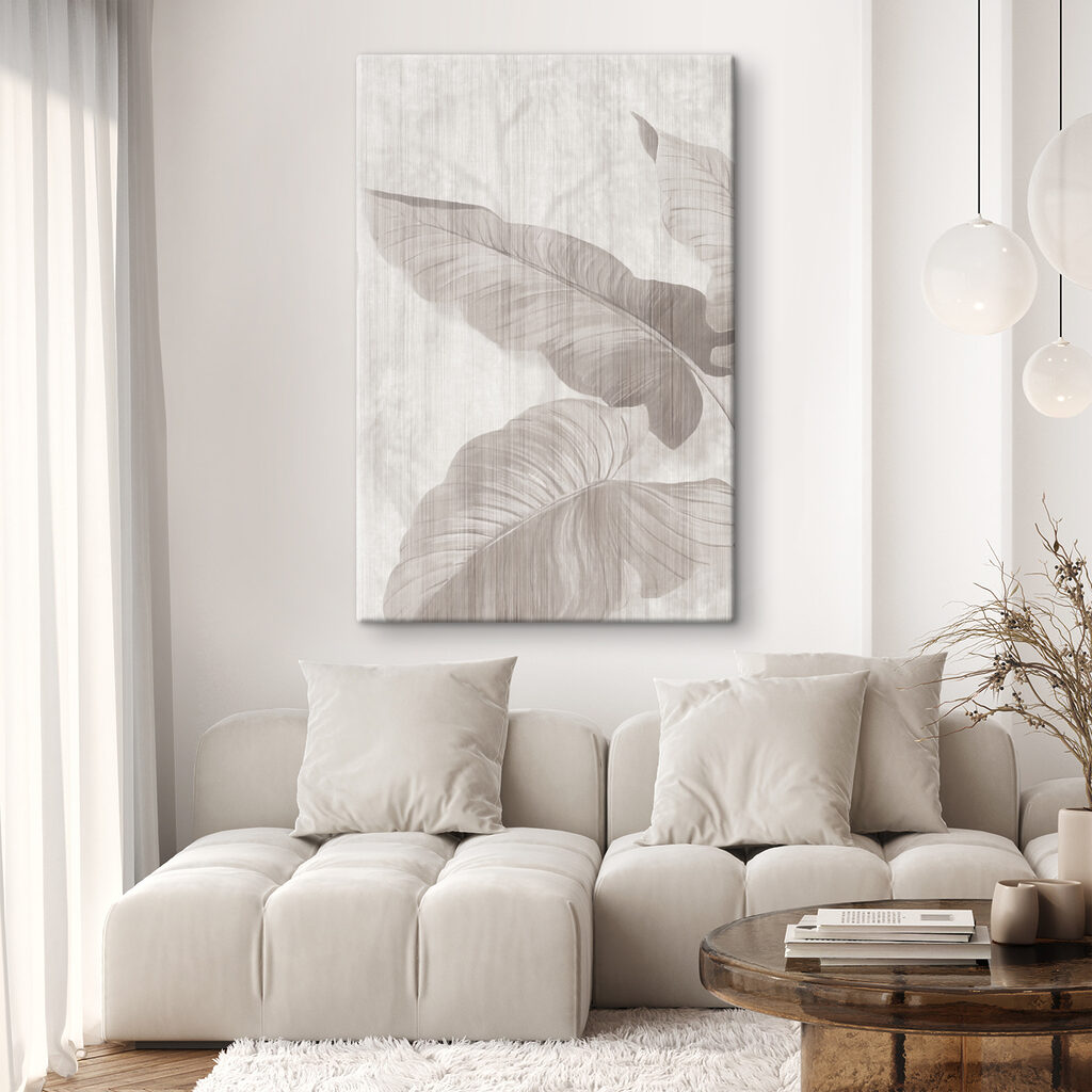 Bladschaduw in grijstinten — interieur 2