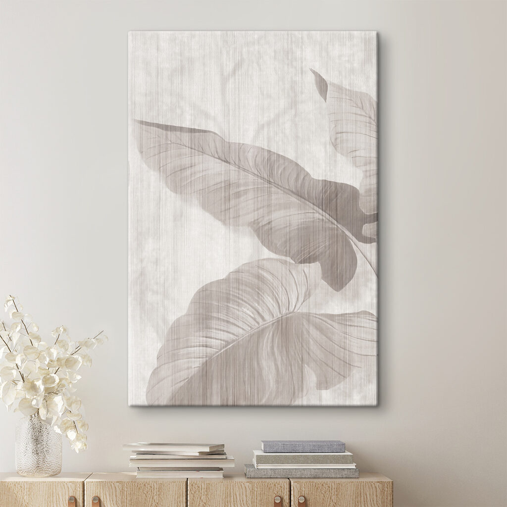 Bladschaduw in grijstinten — interieur 1