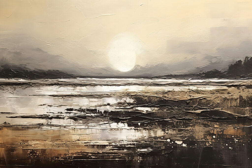 Zon over natte aarde — volledig ontwerp
