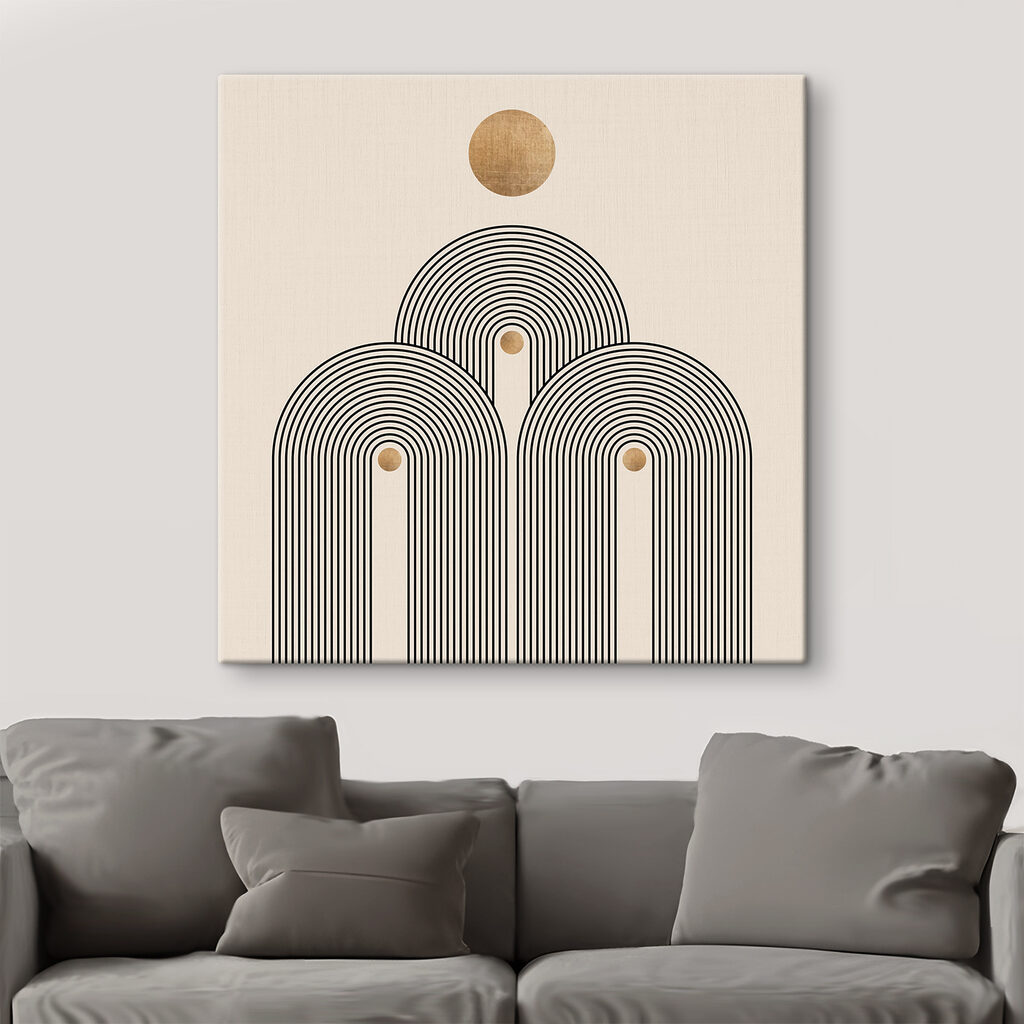 Bogen onder gouden zon — interieur 6