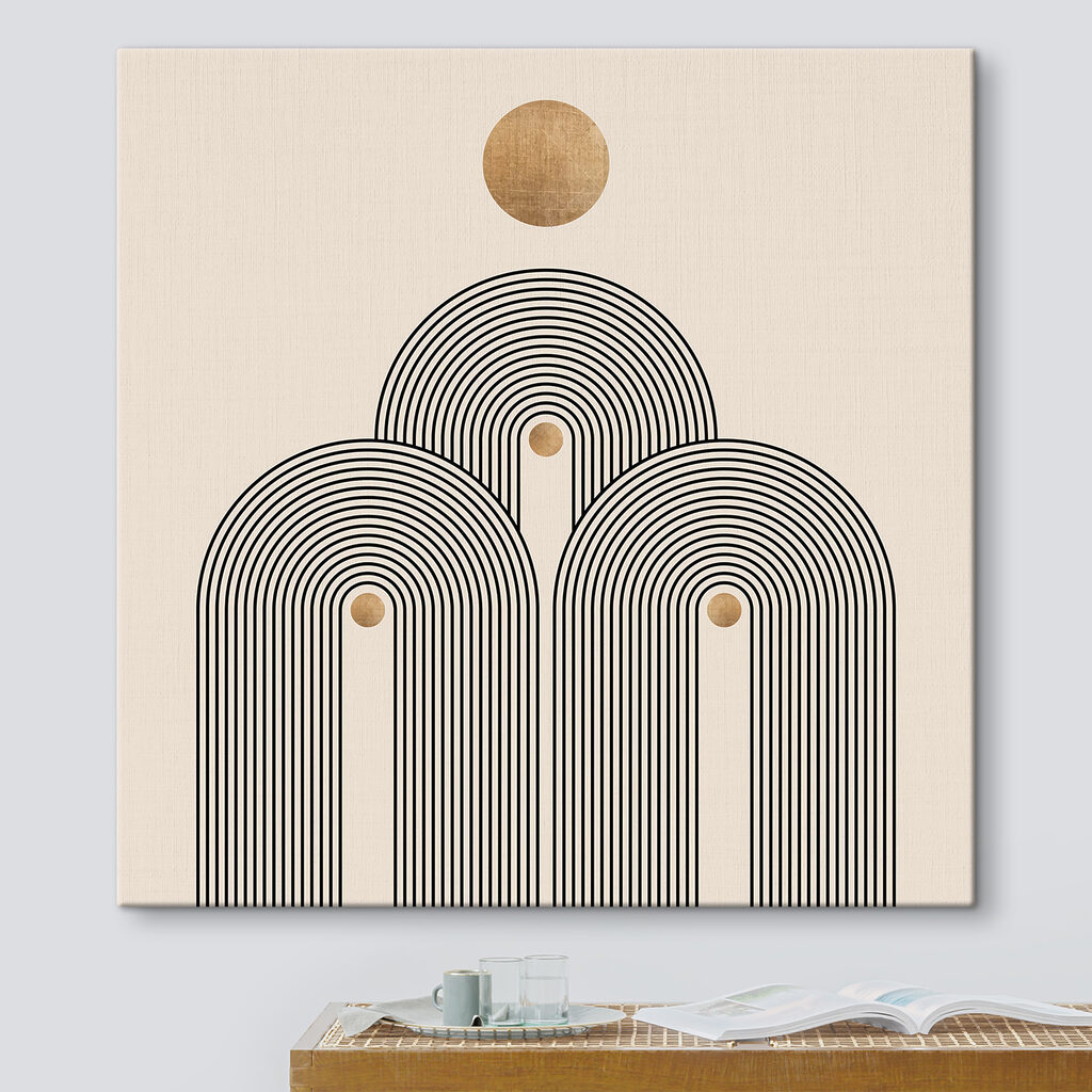 Bogen onder gouden zon — interieur 7