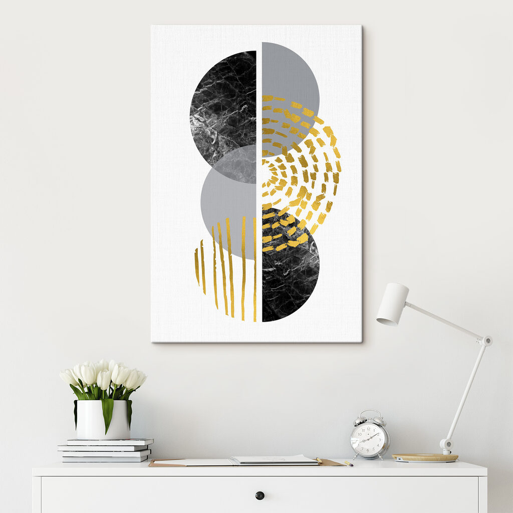 Stippen tussen halve cirkels — interieur 5