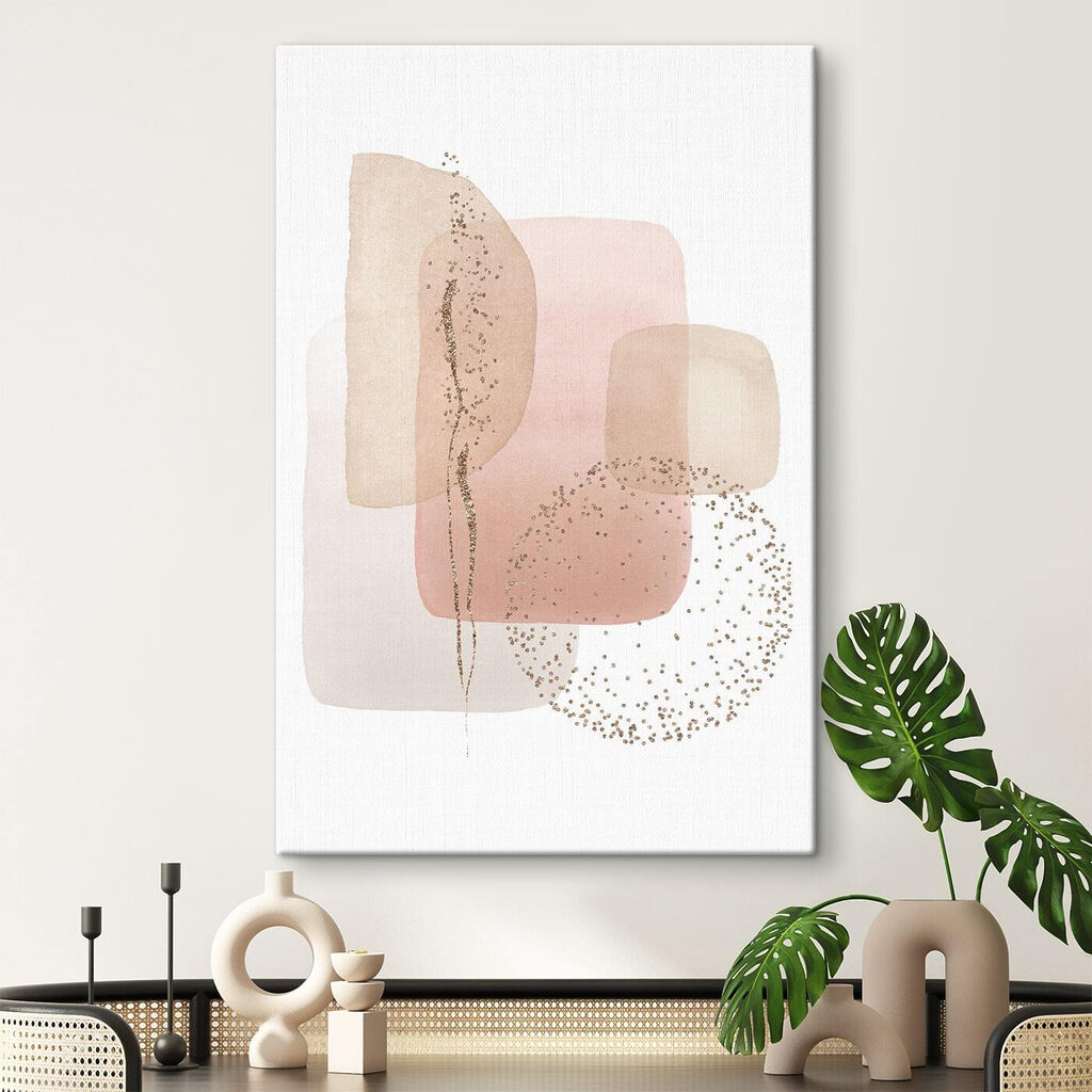 Roze vlakken met stipjes — interieur 3