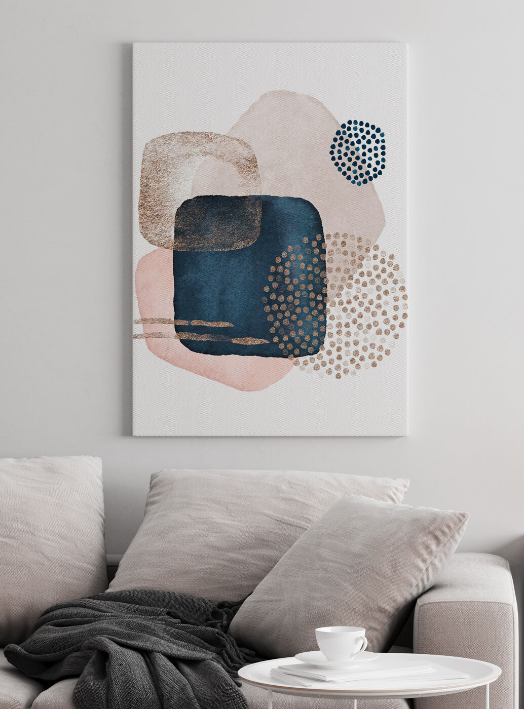 Stippen op zachte vlakken — interieur 2