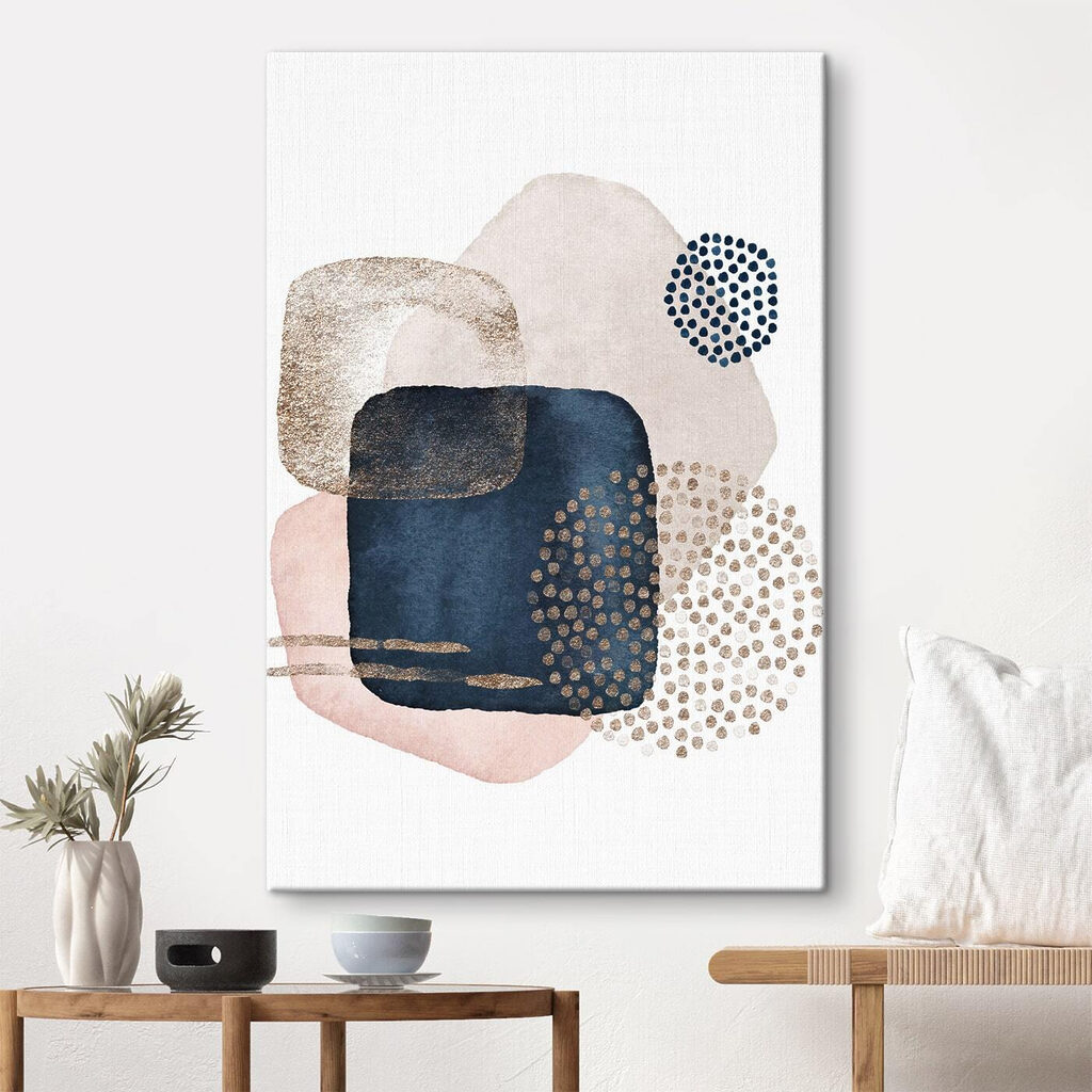 Stippen op zachte vlakken — interieur 1