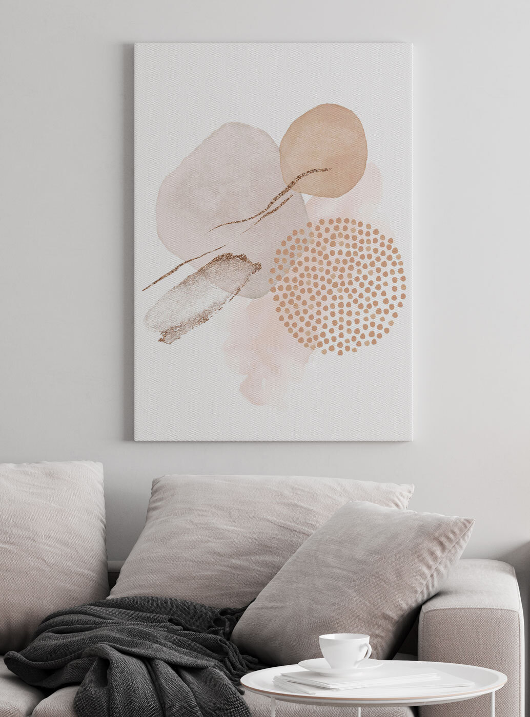 Zachte vlakken vol stippen — interieur 2