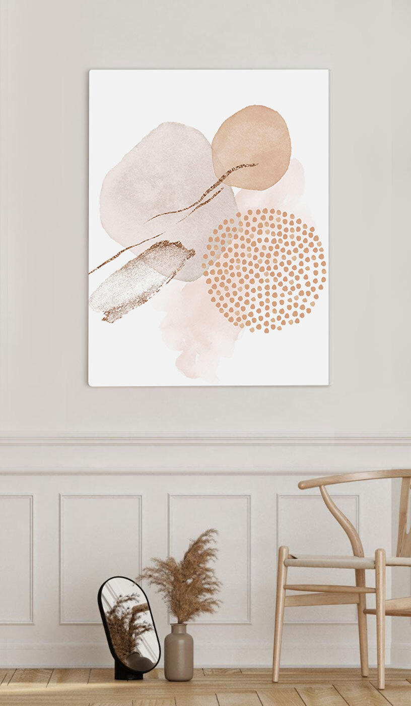 Zachte vlakken vol stippen — interieur 3