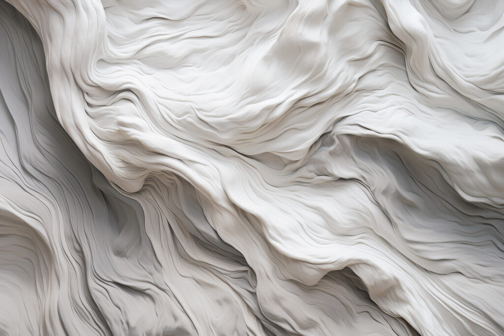 Witte golven in plooien — volledig ontwerp