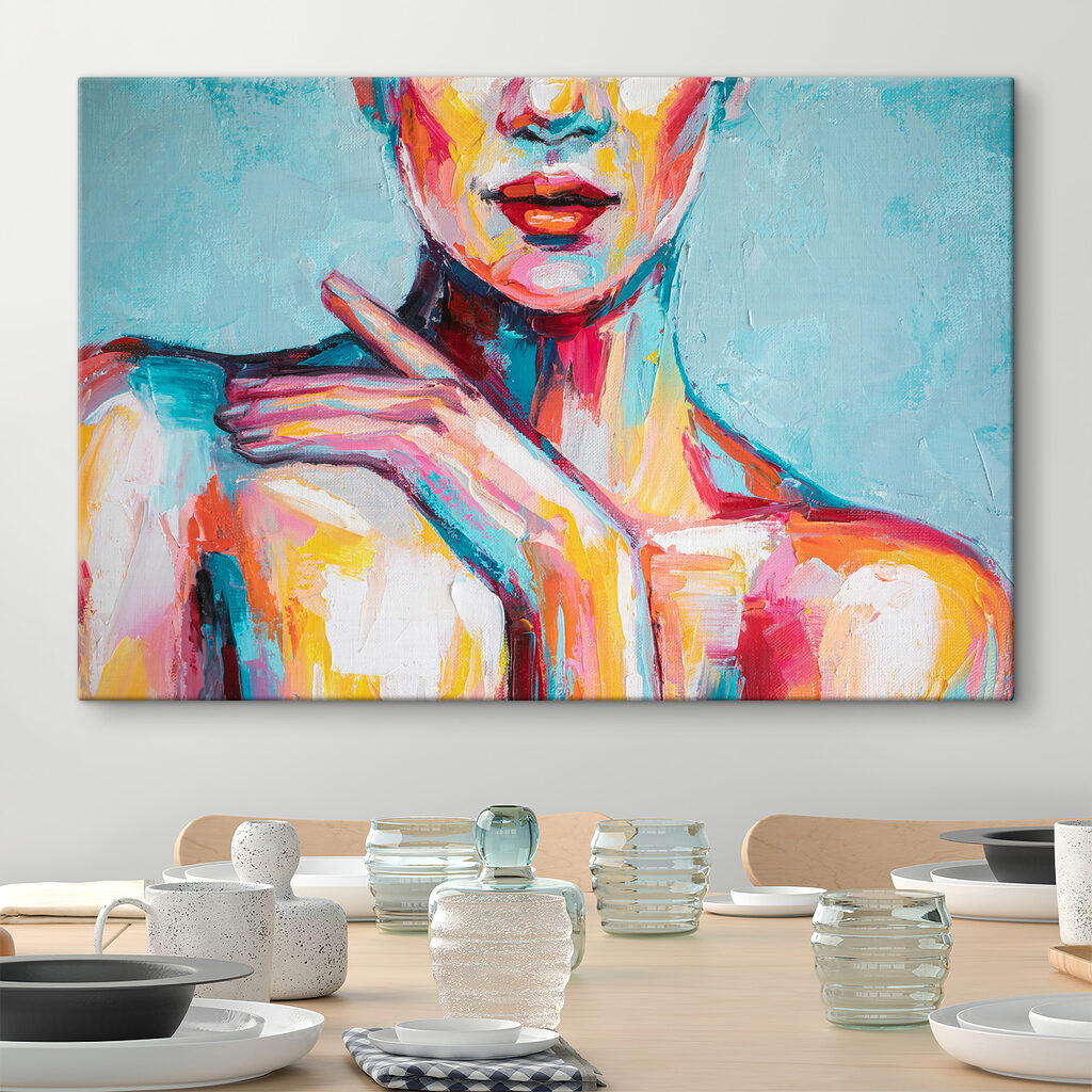 Kleur op blote schouders — interieur 1