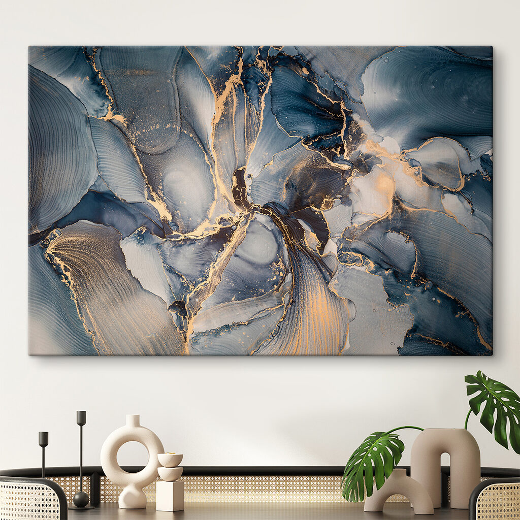Zeegolven in abstracte kleuren — interieur 2