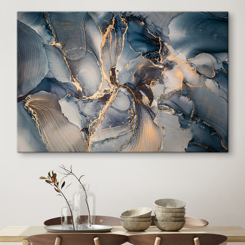 Zeegolven in abstracte kleuren — interieur 5