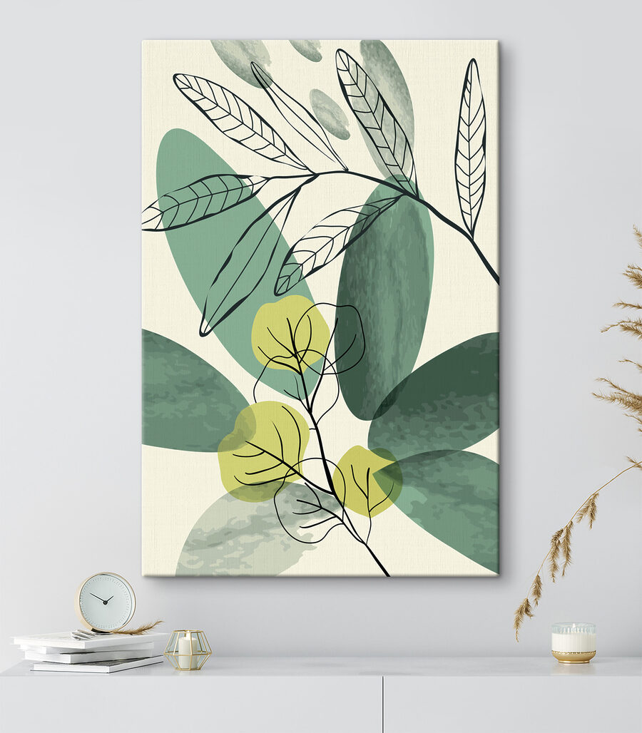 Groen blad in contouren — interieur 5
