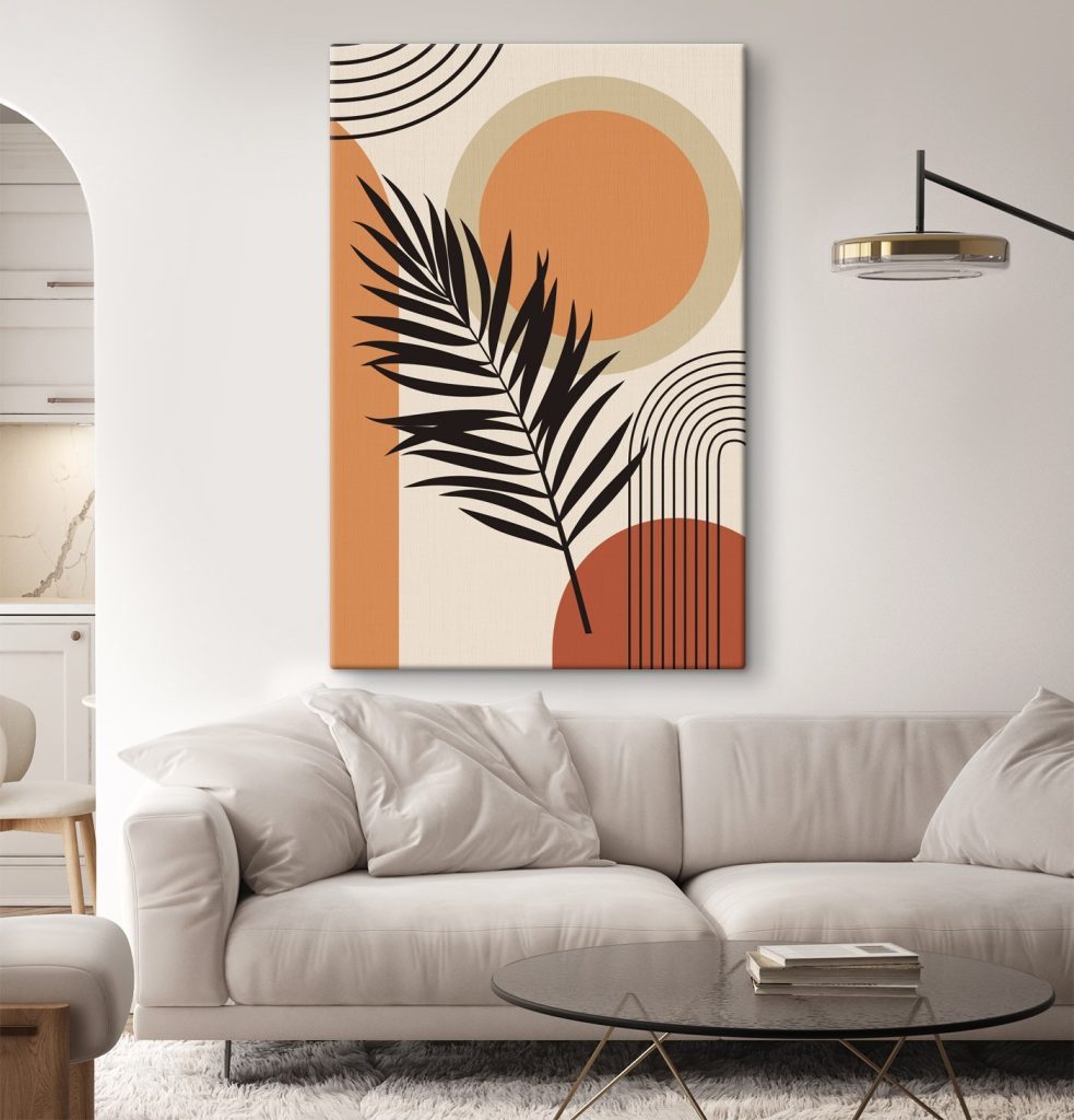 Palmtak onder de zon — interieur 2