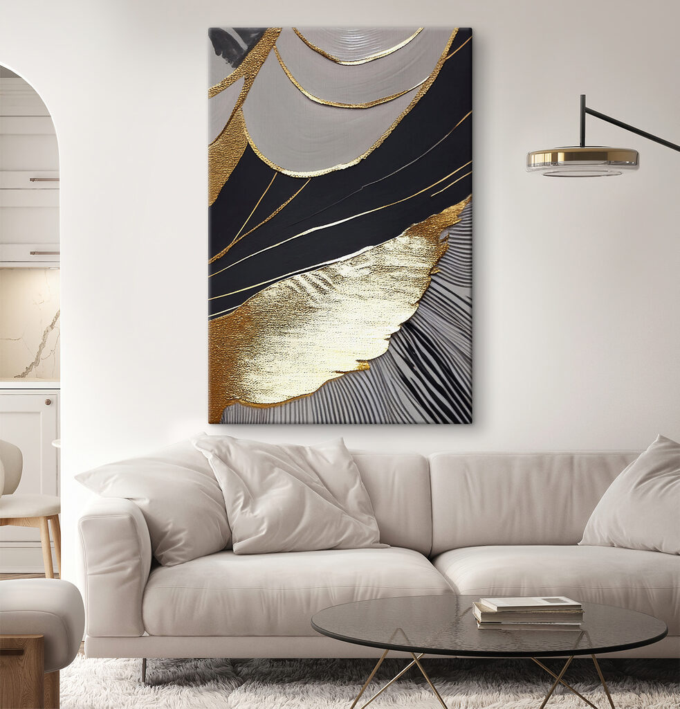 Goud langs donkere plooien — interieur 2