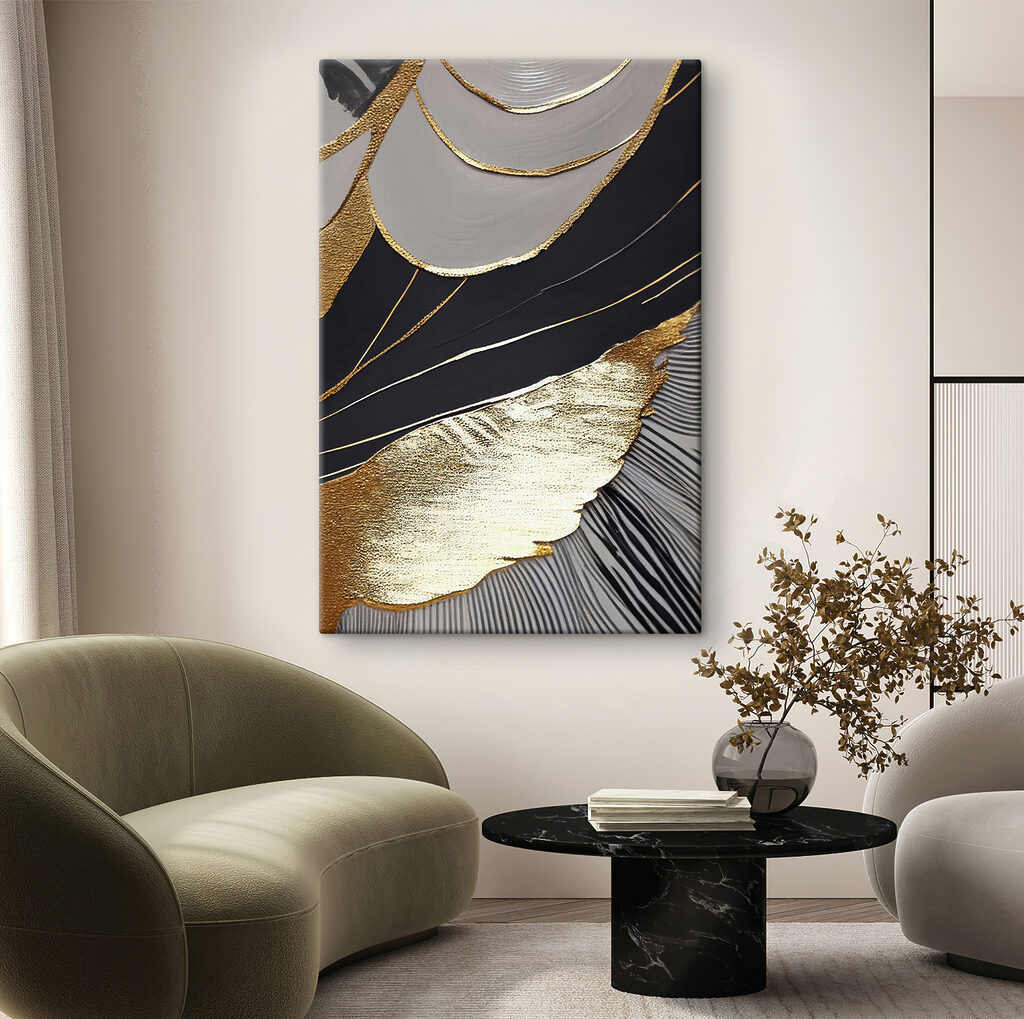 Goud langs donkere plooien — interieur 1